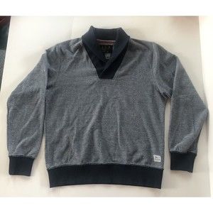 Xios New York MENS Sweater Size L Collar Long-Sleeve